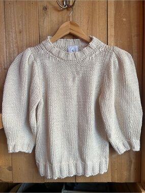 G. Label by Goop One and Done Puff Sleeve Sweater